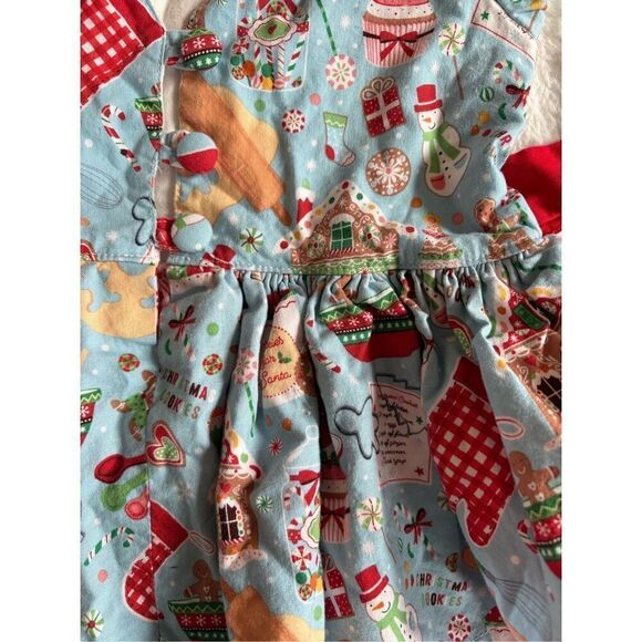 Custom Made Holiday Dress 4T - Picture 5 of 7